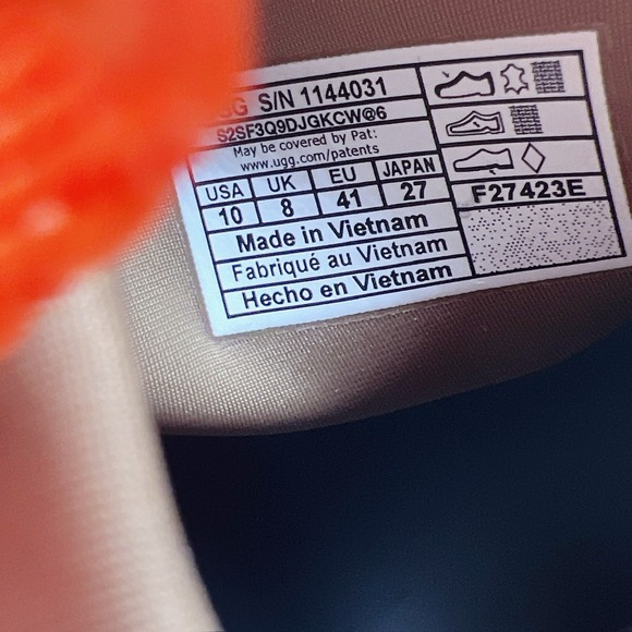 UGG WOMEN'S CLASSIC DIPPER Platform SUEDE SHEARLING LINED BOOTS CHESTNUT US 10 - Picture 15 of 16